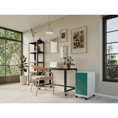 Space Solutions 18" Deep 2-Drawer Letter Width Vertical File Cabinet 5 Space Solutions 18" Deep 2-Drawer Letter Width Vertical File Cabinet - Image 3