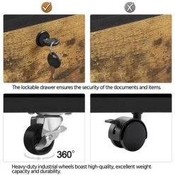 Yaheetech Vintage File Cabinet File Storage Organizer For Home And Office 14 Yaheetech Vintage File Cabinet File Storage Organizer For Home And Office -Living Spaces Store GUEST 45d8b077 5eba 4ebd b561 94d4f5d5dcd1