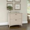 Salinas 2 Drawers File Cabinet In Antique White - Bush Furniture -Living Spaces Store GUEST 45efbc32 7165 407b 8a32 25e11b470816