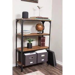 Internet's Best 1-Pack Collapsible File Storage Organizer With Lid - Charcoal -Living Spaces Store GUEST 475c9e23 06e6 457b b815 b0e763f962c4