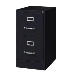 Hirsh 2 Drawer Vertical File Cabinet 22" Black -Living Spaces Store GUEST 4919878e cafb 4a40 8a23 5ac8185f2de2