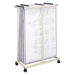 Safco Vertical File 2-Drawer Specialty Cabinet Mobile/Ped Tropic Sand 5059