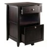 Burke File Cabinet Coffee Finish - Winsome -Living Spaces Store GUEST 4ebdfd3b 9ad1 47bd a68b 43c97dec4ade