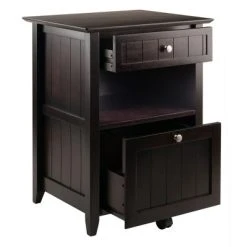 Burke File Cabinet Coffee Finish - Winsome