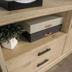 Aspen Post Lateral File Cabinet Credenza Prime Oak - Sauder -Living Spaces Store GUEST 5002989a 83c3 489a 8747 d39f0ea411e0