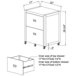 Peggy Rolling File Cabinet - Linon -Living Spaces Store GUEST 5147e528 b818 47ca 93a9 30465441d0c4