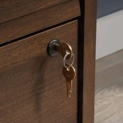 2 Drawer Englewood Lateral File Cabinet Spiced Mahogany - Sauder -Living Spaces Store GUEST 628185d7 8260 44f6 a2b4 bb03309e2f39