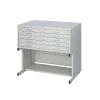 Safco Facil Steel Flat File High Base Small Light Gray 4971LG -Living Spaces Store GUEST 6c90d55c e0cb 4c5e 9714 dbc4f8cef037