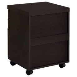 Skylar 3 Drawer Mobile File Cabinet Cappuccino - Coaster -Living Spaces Store GUEST 6f017488 6c76 4cbb ace2 0d5d5ac8974a