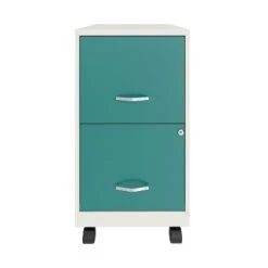 Space Solutions 18" Deep 2-Drawer Letter Width Vertical File Cabinet