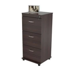 40.16" 3 Drawer Locking File Cabinet Espresso - Inval -Living Spaces Store GUEST 7a1882a1 9308 42fe 84ca 26009a32610b