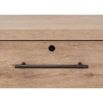 Abbott Contemporary Wood Laminate File Drawer Light Brown - Martin Furniture 7 Abbott Contemporary Wood Laminate File Drawer Light Brown - Martin Furniture - Image 5