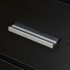 Vinsetto Lateral File Cabinet With Wheels, Mobile Printer Stand With Open Shelves And Drawers For A4 Size Documents, Black -Living Spaces Store GUEST 8e9f4dc8 35ce 4bee bd71 5062e0af80cf