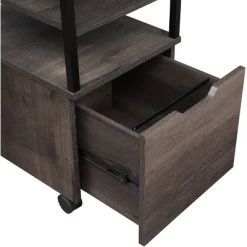 Contemporary Mobile Cart - OSP Home Furnishings -Living Spaces Store GUEST 917f3998 0bc9 4d8a 8c40 1a35cec540d6
