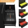 AOBABO 4 Drawer Lateral Steel File Organizing Cabinet With Locking System And Adjustable Hanging Bars For Letter/Legal Size Paper, Black -Living Spaces Store GUEST 968d7fdf 6a6f 4f8c b534 857b8627f1f4