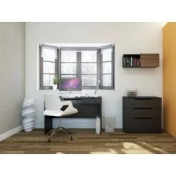 Next 3 Drawer Filing Cabinet Black - Nexera -Living Spaces Store GUEST 9b6d318a 9923 476c 9df2 74309b794387