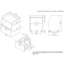 Brionie Letter File Cabinet Vintage Gray Oak - MiBasics 19 Brionie Letter File Cabinet Vintage Gray Oak - MiBasics -Living Spaces Store GUEST 9fd5cb32 de66 43aa b5ee 80a8c4892081