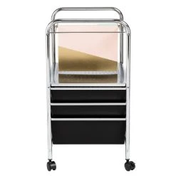 Honey-Can-Do 5 Drawer Rolling File Cart Black -Living Spaces Store GUEST ac86067a db75 4461 81f6 82c7cd8a7320