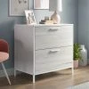 Boulevard Cafe 2 Drawer File Cabinet White - Sauder -Living Spaces Store GUEST b19d5b09 3db4 4c22 80aa cfc5190296d9