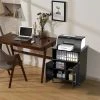 Yaheetech Mobile Office Desk Cabinet Home Rolling Shelf Cart Storage Cupboard -Living Spaces Store GUEST b86472a4 fe65 42ac 8505 73fff6e31001