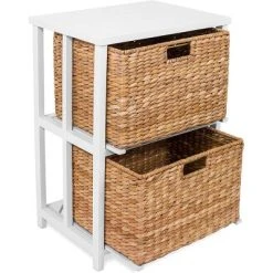 BirdRock Home Seagrass 2-Tier File Cubby Cabinet - Natural 12 BirdRock Home Seagrass 2-Tier File Cubby Cabinet - Natural -Living Spaces Store GUEST bc293812 1b82 407c 8233 cbcbe22255b0