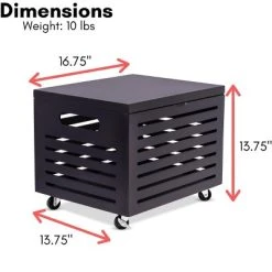 BirdRock Home Bamboo Rolling File Storage Organizer Box With Lid - Cafe Noir -Living Spaces Store GUEST c2c2ee53 0be0 4835 9a6f 5a3c5ff85509