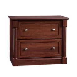 Palladia Lateral File Cabinet - Select Cherry - Sauder -Living Spaces Store GUEST cb57851d bac6 4718 8366 6e5ca2e09f16