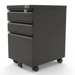 Berbrook Modern 3 Drawers Mobile File Cabinet - MiBasics -Living Spaces Store GUEST cc8b97f1 fae6 4e50 bf28 601c81652064