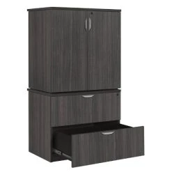 Legacy File With Stackable Storage Cabinet - Regency