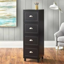 Bradley 4 Drawer Filing Cabinet - Buylateral
