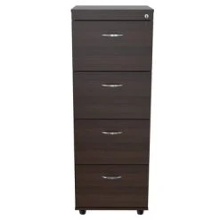 51.97" 4 Drawer Locking File Cabinet Espresso - Inval -Living Spaces Store GUEST d742de29 5941 42f5 a86c fe42ff163646