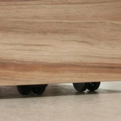 Bergen Circle Mobile Pedestal File Cabinet Kiln Acacia - Sauder -Living Spaces Store GUEST d958aba6 9afb 4117 b8c8 8f110f7ddb62