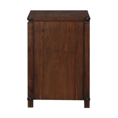 2 Drawers Baton Rouge File Cabinet - OSP Home Furnishings 4 2 Drawers Baton Rouge File Cabinet - OSP Home Furnishings - Image 2