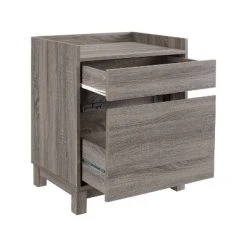 2 Drawers Filing Cabinet Wood/Gray - Linon -Living Spaces Store GUEST dfa31b55 ac5e 48e4 b700 db7cacdef828