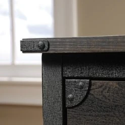 Steel River Rolling File Carbon Oak - Sauder -Living Spaces Store GUEST e4da4bd3 5d10 4842 a28c c4a1ef22856b