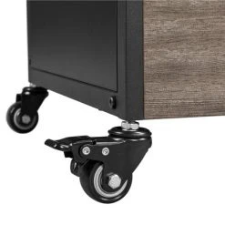 Yaheetech Mobile Office File Cabinet Industrial Vintage Rolling File Cabinet -Living Spaces Store GUEST eb5bb761 b970 4c7b 9fa2 b5add6f3fe60