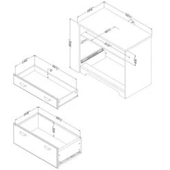 Versa 2 Drawer File Cabinet - South Shore -Living Spaces Store GUEST ec916a9b b388 4104 85f2 7fde24c7b66e