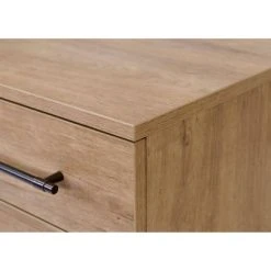 Abbott Contemporary 3 Drawer Wood Laminate File Cabinet Light Brown - Martin Furniture -Living Spaces Store GUEST f1624dca ed4d 4f83 909c b4e5ece79166