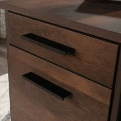 Briarbrook 2 Drawer Rolling File With Shelf Barrel Oak - Sauder -Living Spaces Store GUEST f1c033a0 f6f5 4342 bfa7 cf5dbbbb7c76