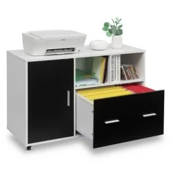 Costway Lateral File Cabinet Mobile Storage Shelves Printer Stand Legal/Letter -Living Spaces Store GUEST f1ce41f9 af15 4e28 b003 189fc034d1b3