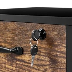 Yaheetech Vintage Mobile Letter Size Rolling File Cabinet With Drawer And Open Shelf For Home Office -Living Spaces Store GUEST f34ebf59 2434 4f44 a448 4fe4e412d9b6