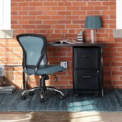 Space Solutions 18" Deep 2 Drawer Mobile Letter Width Vertical File Cabinet -Living Spaces Store GUEST f49f9316 d689 4789 83d2 da2109034ef3