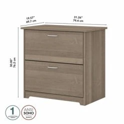 Cabot 2 Drawer File Cabinet Ash Gray - Bush Furniture -Living Spaces Store GUEST f6cb7e15 3c73 459f 945c 4354b3796335