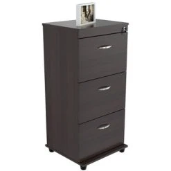 40.16" 3 Drawer Locking File Cabinet Espresso - Inval -Living Spaces Store GUEST fb2d5eb7 eefe 4761 ab1d 5cb2d85754f5