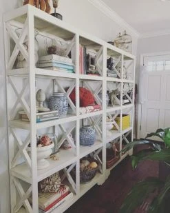 Cora Room Divider Bookcase -Living Spaces Store normal